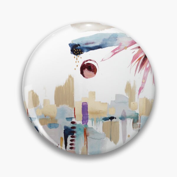 Item preview, Malibu Abstract Palm City Scape designed and sold by KJWoodhouse.
