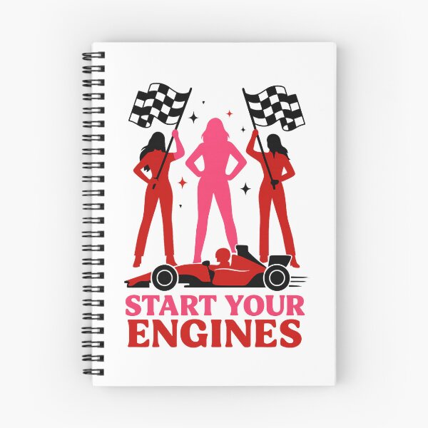 Item preview, Start Your Engines – Race Day Sorority Sticker designed and sold by summer-loving.