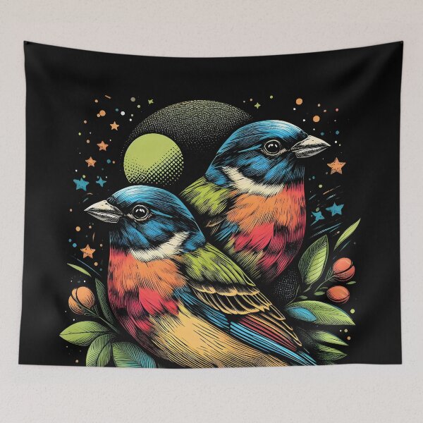 Item preview, Painted Bunting 6 designed and sold by theAVIARY7.