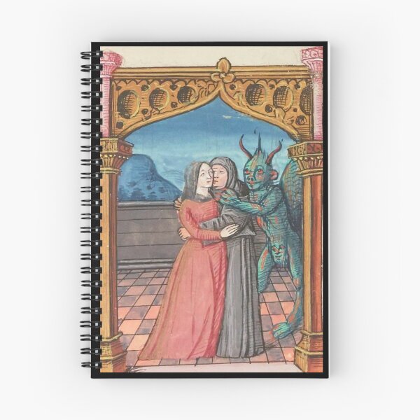 Item preview, "When a threesome comes up and you can't say NO", medieval painting, 5th century AD designed and sold by PatronesKawai.