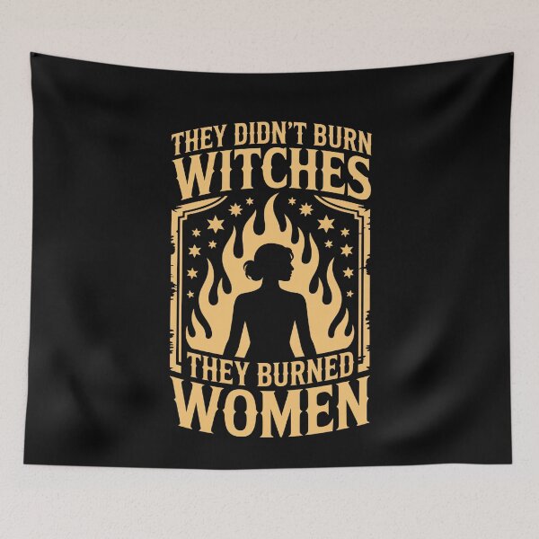 Item preview, They Didn't Burn Witches Statement designed and sold by MooonTees.