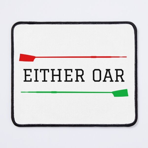 Item preview, Either Oar Funny Rowing designed and sold by StrokeOfGeniusR.