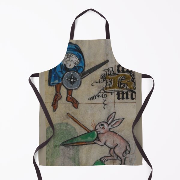 Item preview, "The Hunchback and the Cyclops Rabbit", medieval painting, 5th century AD designed and sold by PatronesKawai.