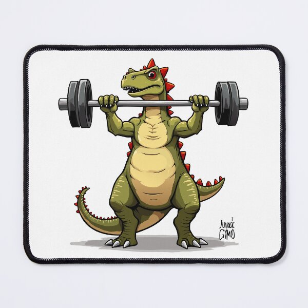 Item preview, Gym Lizard King | Dino Powerlifting Mode designed and sold by NovaProArt.