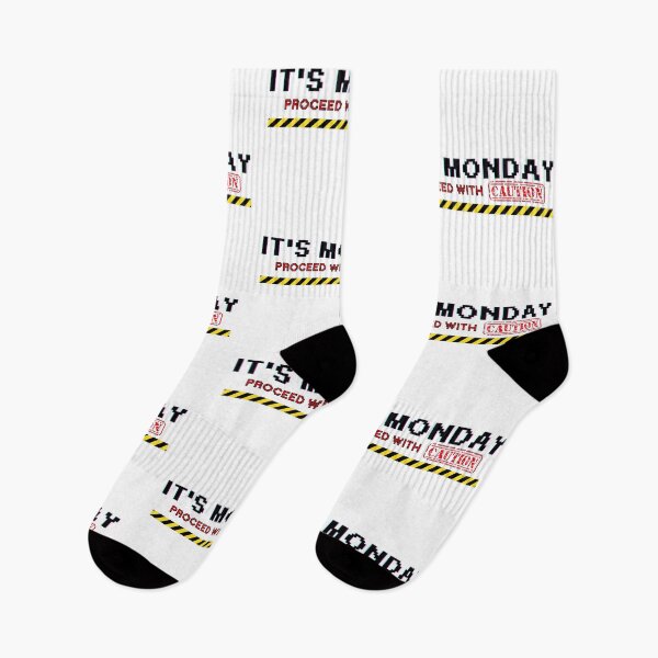 Item preview, It's Monday, proceed with caution designed and sold by Zenna MT 1.