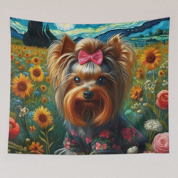 Item preview, Yorkshire Terrier Art | Yorkie Lovers designed and sold by ksgraphics222.