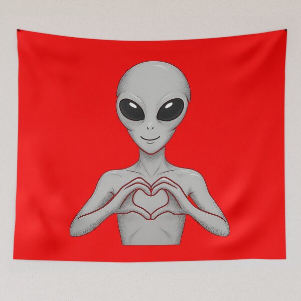 Item preview, Alien heart you designed and sold by Abducted Treasures.