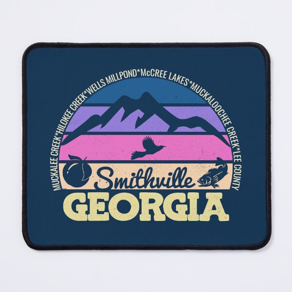 Item preview, Smithville Georgia Sunset Retro Vintage Local Pride Logo designed and sold by CRHPOD20.