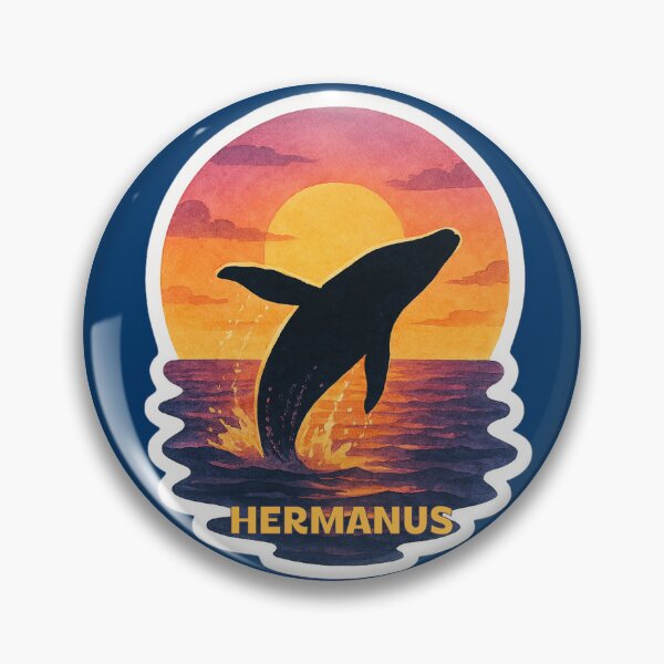 Item preview, Breaching Whale at Sunset – Hermanus, South Africa designed and sold by The Digital Compass.