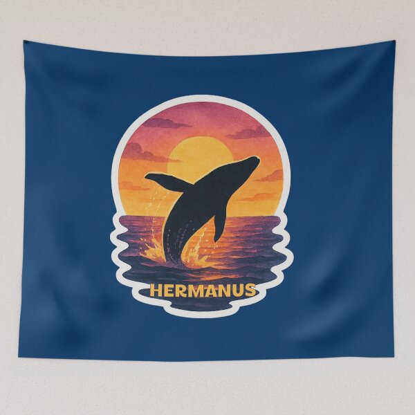 Item preview, Breaching Whale at Sunset – Hermanus, South Africa designed and sold by The Digital Compass.