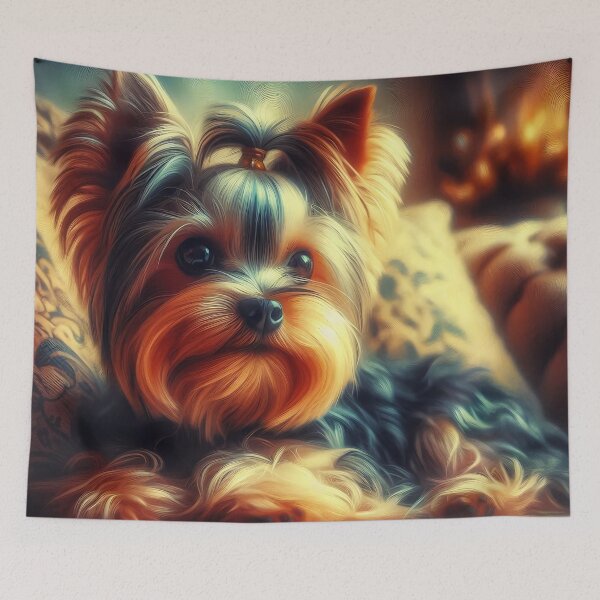 Item preview, Yorkshire Terrier Art #2 | Yorkie Lovers designed and sold by ksgraphics222.