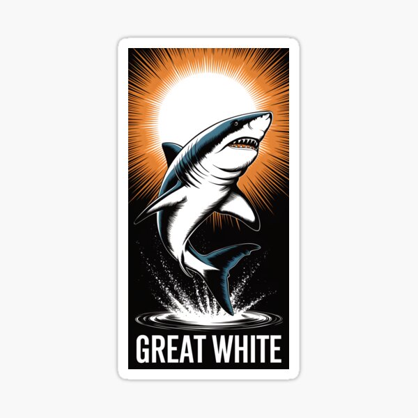 Item preview, Great White Shark designed and sold by BuxomBabe21.