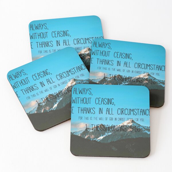 Item preview, 1 Thessalonians 5:16 designed and sold by Marshmallow3.
