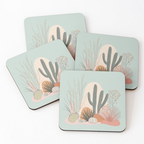 Item preview, Abstract Desert Landscape Art | Soft Pastel Hues & Minimalist Nature Design designed and sold by Dream Circuit .
