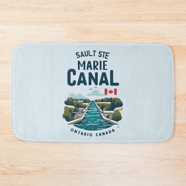 Item preview, Sault Ste Marie Canal  designed and sold by HowToCanadian.