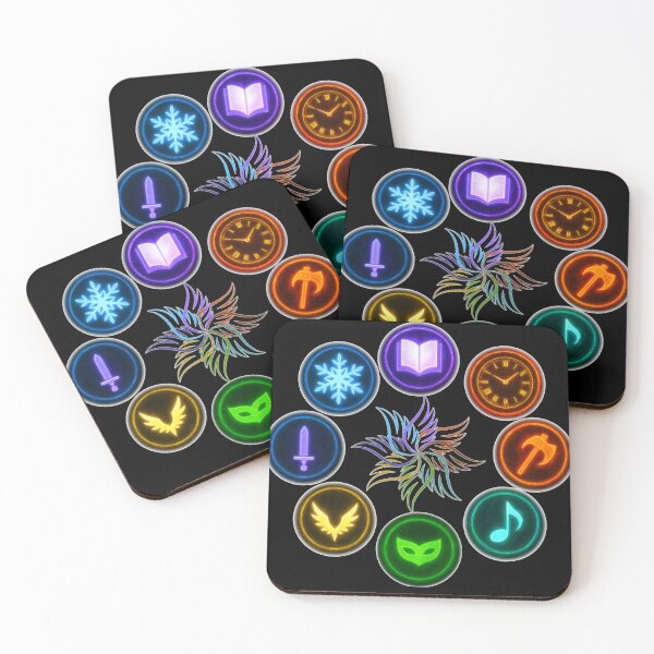 Item preview, Elemental Spirit Emblems – Neon Circle designed and sold by PrismaticCraft.