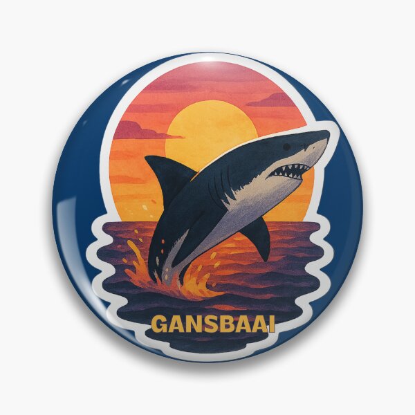 Item preview, Apex Predator of Gansbaai – Great White Shark designed and sold by The Digital Compass.