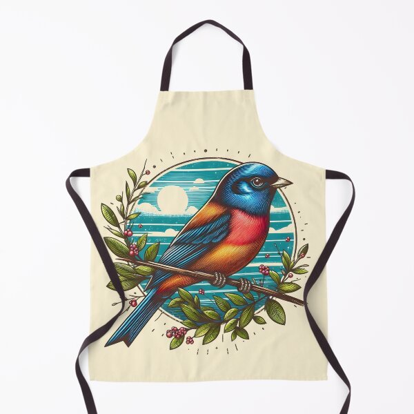 Item preview, Painted Bunting 7 designed and sold by theAVIARY7.
