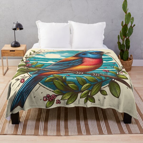 Item preview, Painted Bunting 7 designed and sold by theAVIARY7.