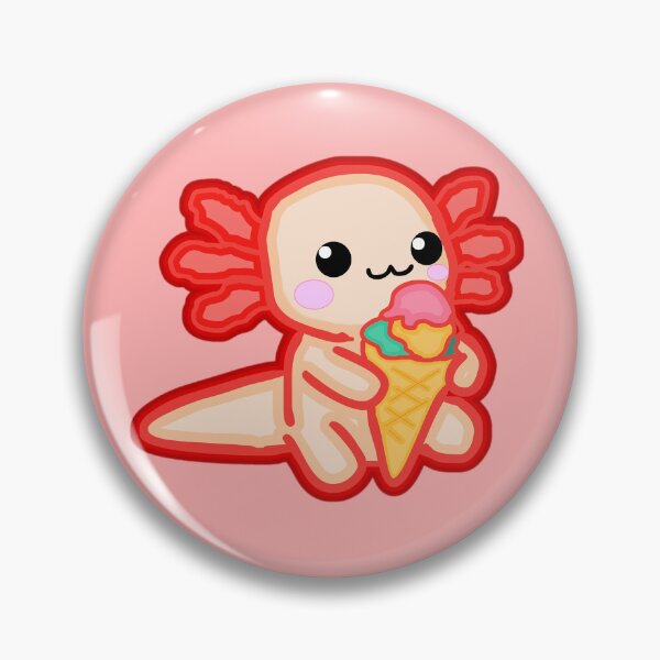Item preview, Axolotl Loves IceCream designed and sold by fantasmahappy.