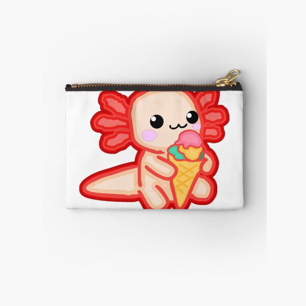 Item preview, Axolotl Loves IceCream designed and sold by fantasmahappy.
