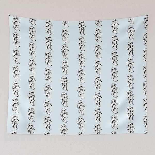Item preview, 3 Dj Sheep Behind Wall Looking Sideways Friends designed and sold by shirt-o-mat.