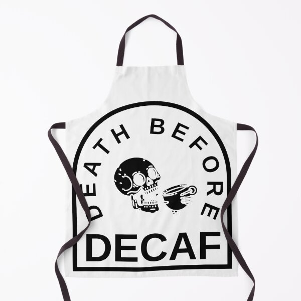 Item preview, Death Before Decaf - Vintage Coffee Design | Barista Gift designed and sold by tarzbol.