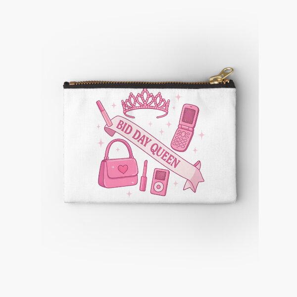 Item preview, Bid Day Queen – Y2K Sorority Essentials Sticker designed and sold by summer-loving.