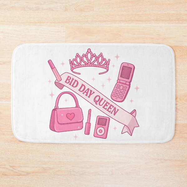 Item preview, Bid Day Queen – Y2K Sorority Essentials Sticker designed and sold by summer-loving.