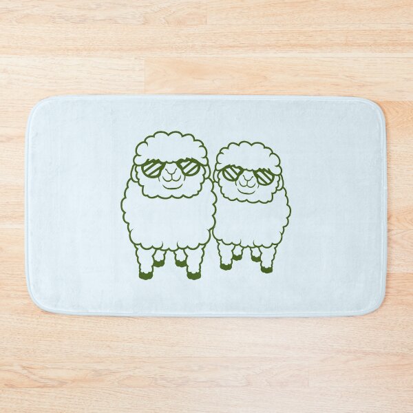 Item preview, 2 Sheep Sunglasses Party Cool Team Friends DJ Crew designed and sold by shirt-o-mat.