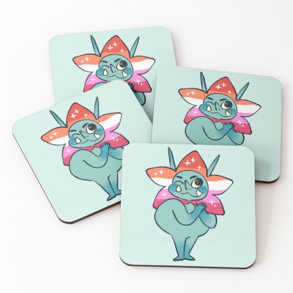 Item preview, Lesbian Goblin - Starflower Pride Collection  designed and sold by Lilaeleaf.