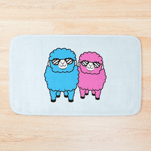 Item preview, 2 Sheep Sunglasses Party Cool Team Friends DJ Crew designed and sold by shirt-o-mat.