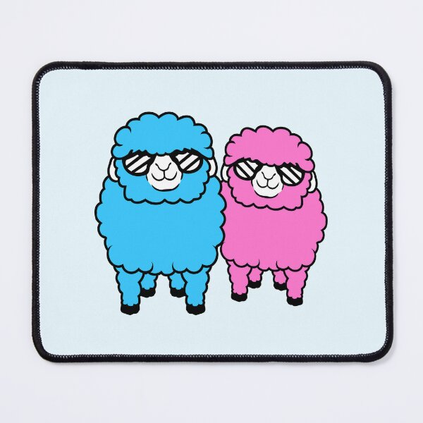 Item preview, 2 Sheep Sunglasses Party Cool Team Friends DJ Crew designed and sold by shirt-o-mat.