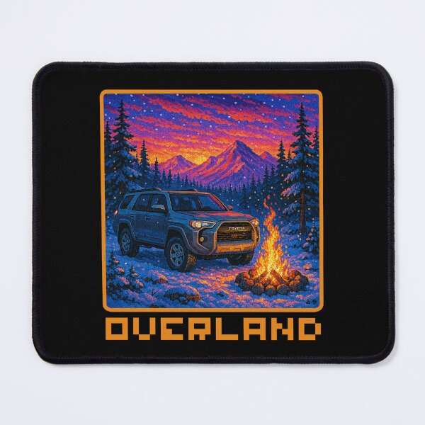 Item preview, YotaMafia-Inspired 2019 Toyota 4Runner in a Vibrant 16-Bit Mountain Sunset Scene designed and sold by VANLIFE..