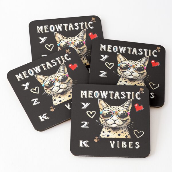 Item preview, Cool Cat – Meowtastic Y2K Vibes Sticker designed and sold by CosmicSplendor.