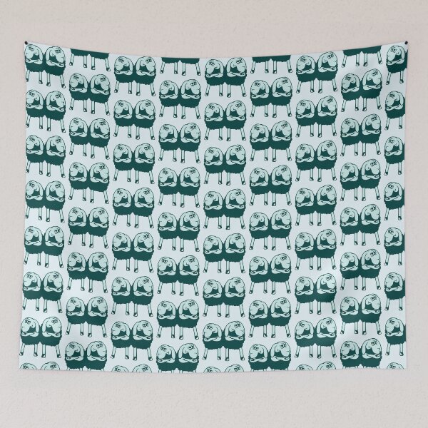 Item preview, 2 Sheep Crossed Arms Offended Friends Team Crew designed and sold by shirt-o-mat.