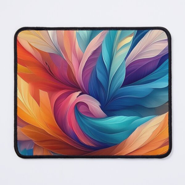 Item preview, Colorful feathers swirling in the wind designed and sold by GhadeerGhonaim.