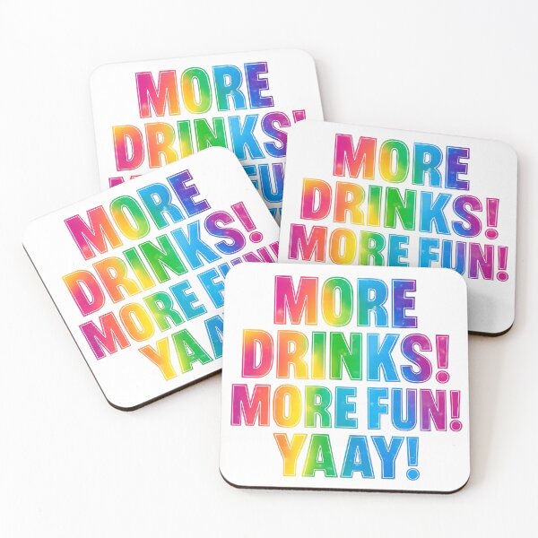 Item preview, more drinks, more fun, yay! Avenue Q designed and sold by magicbykensy.