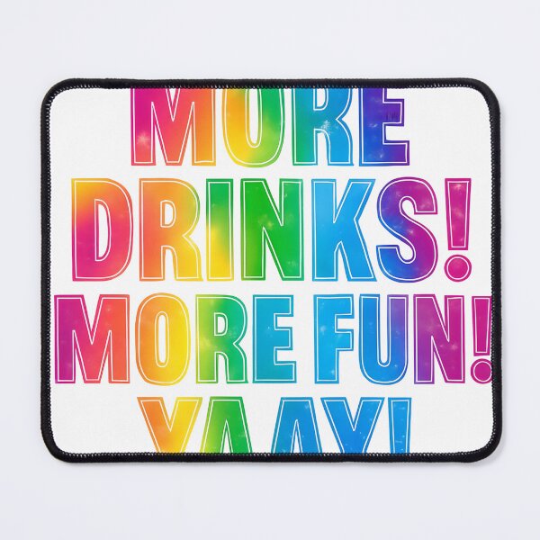Item preview, more drinks, more fun, yay! Avenue Q designed and sold by magicbykensy.