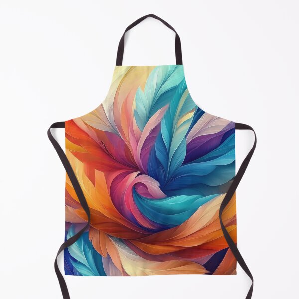 Item preview, Colorful feathers swirling in the wind designed and sold by GhadeerGhonaim.
