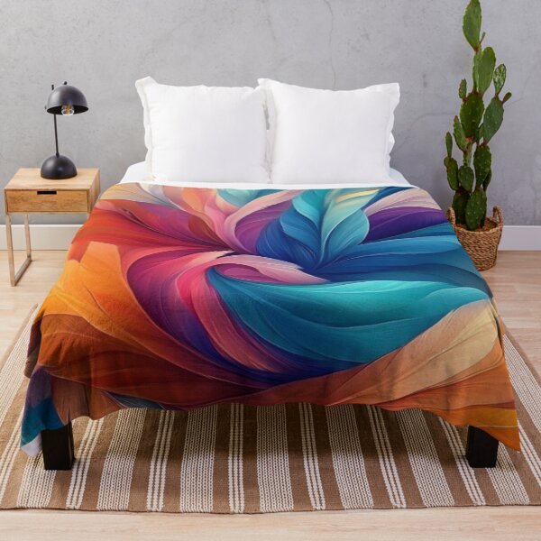Item preview, Colorful feathers swirling in the wind designed and sold by GhadeerGhonaim.