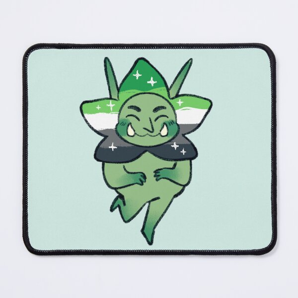 Item preview, Aromantic Goblin - Starflower Pride Collection  designed and sold by Lilaeleaf.