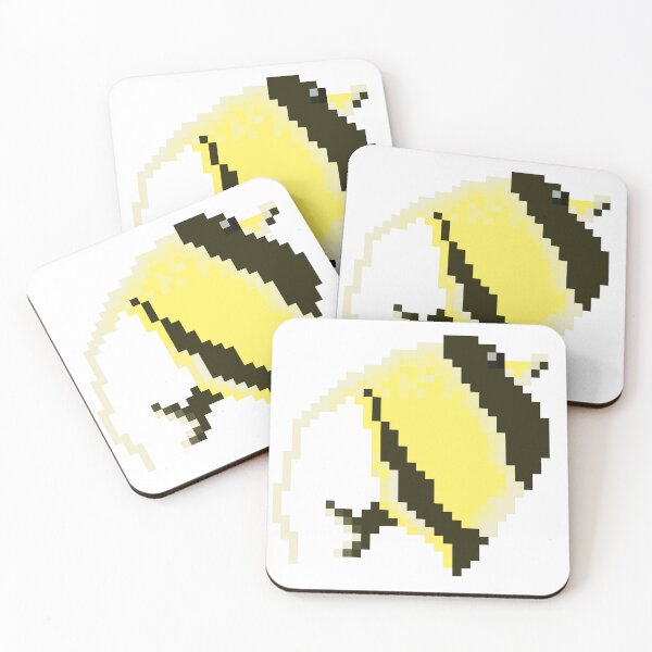 Item preview, Moorish Idol Angel Fish Pixel Art designed and sold by cdawgsizzle's micro fish emporium.