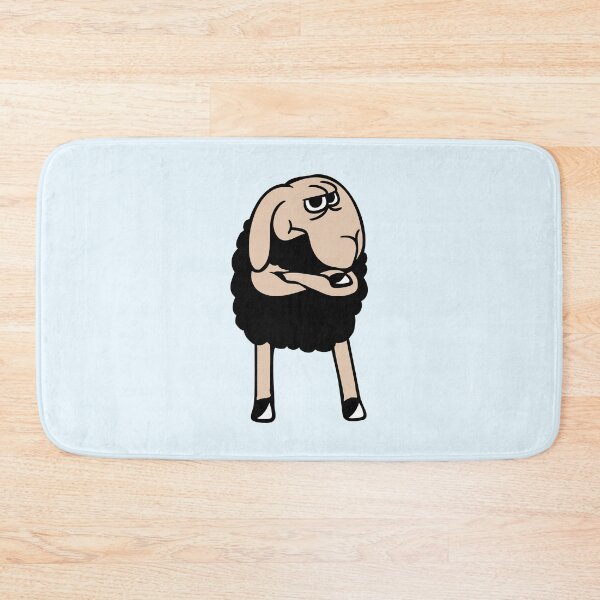 Item preview, Black Sheep Crossed Arms Offended Mad Bitter Mood designed and sold by shirt-o-mat.