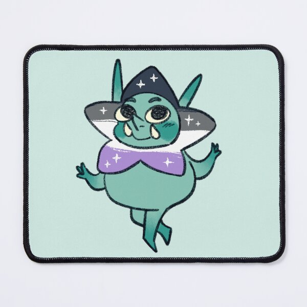 Item preview, Asexual Goblin - Starflower Pride Collection  designed and sold by Lilaeleaf.