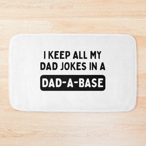 Item preview, Funny Dad (Dad Jokes - Dadabase) / Gift for dads, Gift for fathers - Black designed and sold by SabbaticalSteve.
