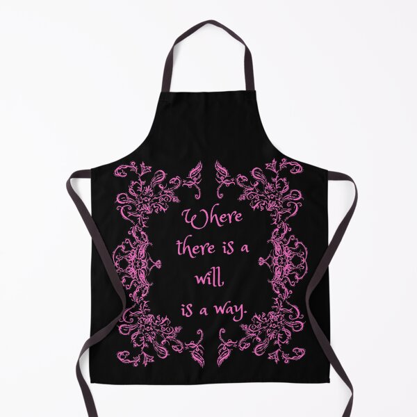 Item preview, Where There is a Will, is a Way - Pink designed and sold by BeWilDesigns.