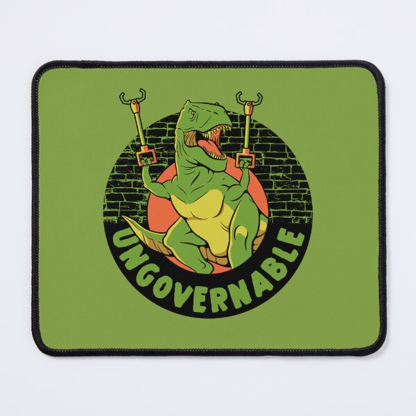 Item preview, Become Ungovernable Funny Dinosaur by Tobe Fonseca designed and sold by Tobe Fonseca®.