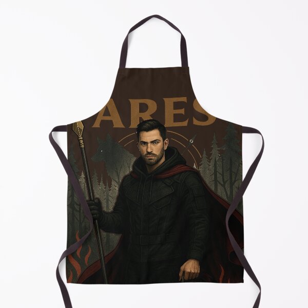 Item preview, Ares Reimagined – Silent God of War in Tactical Streetwear designed and sold by Patternicity.