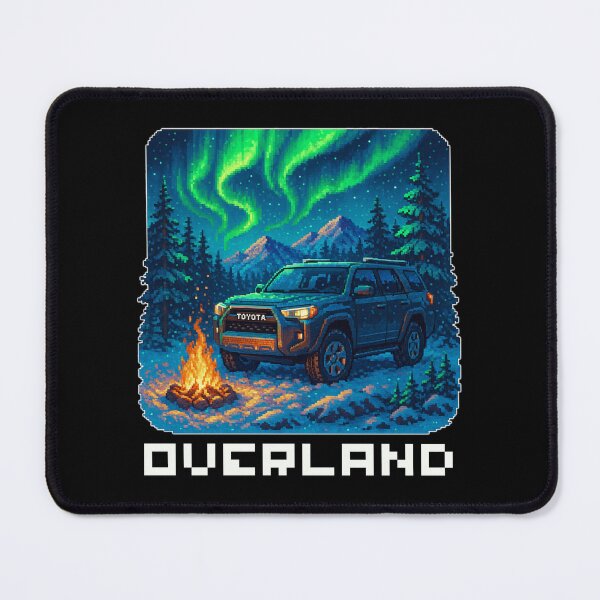 Item preview, YotaMafia-Inspired 2015 Toyota 4Runner in a Vibrant 16-Bit Mountain evening Scene designed and sold by VANLIFE..